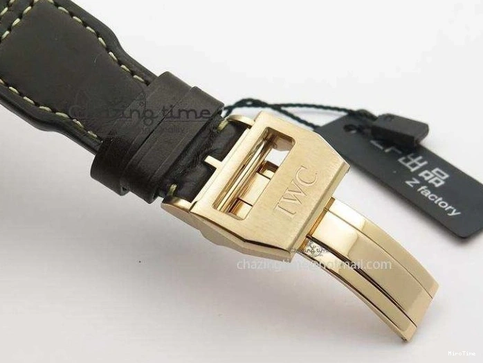 MIROTIME 1223 Big Pilot IW500909 RG ZF 1:1 Best Edition Le Petit Prince On Brown Leather Strap A Breathable 7293